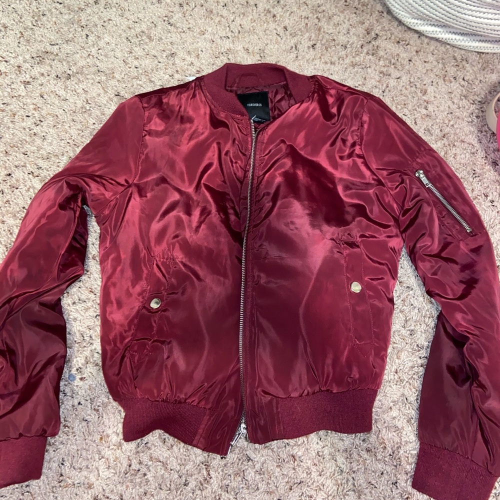 Maroon Jacket